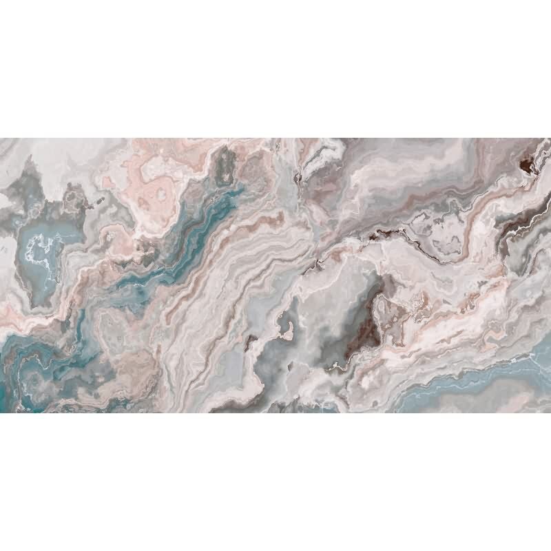 Blue Marble - Grau, Silber & Beige, Creme, Blauiger Moderne Wandgestaltung mit vliestapete von AS-Creation (KG-177257)