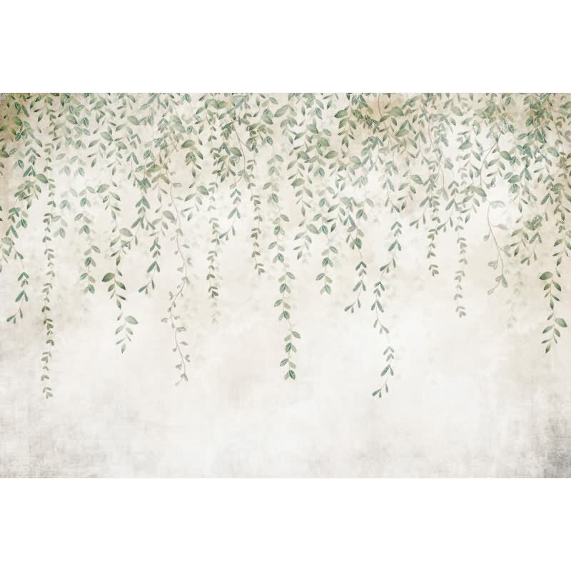 Kerala - Beige, Creme & Grün, Beigeiger Kunstvolle Vliestapete in vliestapete von AS-Creation (KG-177264)