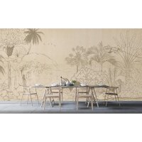 Oasis Dekorationstapete - Beige, Creme &amp; Braun,...