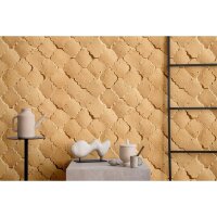 Siena - Braun &amp; Beige, Cremeiger Premium-Vliestapete...