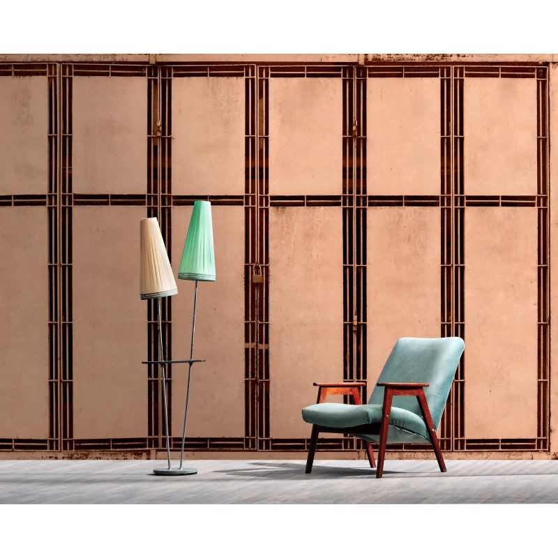 Jaipur Dekorationstapete - Rosa, Rose & Pfirsichiger industrial & loft auf hochwertigem Vlies von AS-Creation (KG-177311)