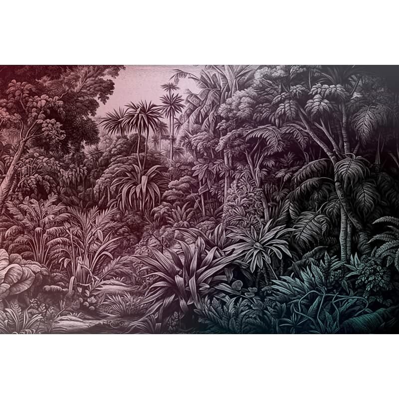 Livia Dekorationstapete - Rosa, Rose & Grau, Silber, Grauiger blumen / floral auf hochwertigem Vlies von AS-Creation (KG-177338)