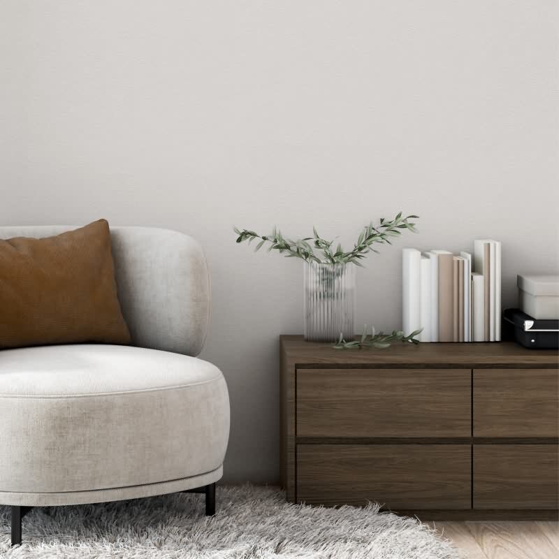 Design 389741 Robuste Meistervlies Tapete - Weiß überstreichbar, pflegeleicht und strapazierfahig (KG-177346)