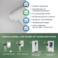 Design 953121 Robuste Meistervlies Tapete - Weiß...