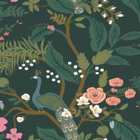 Vliestapete Gr&uuml;n bl&uuml;hende Eijffinger Rifle...