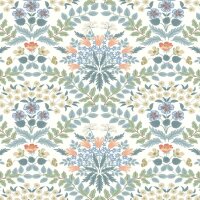 Vliestapete Blau blumige Eijffinger Rifle Paper Co....