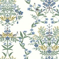 Papiertapete Weiß blütenreiche Eijffinger...