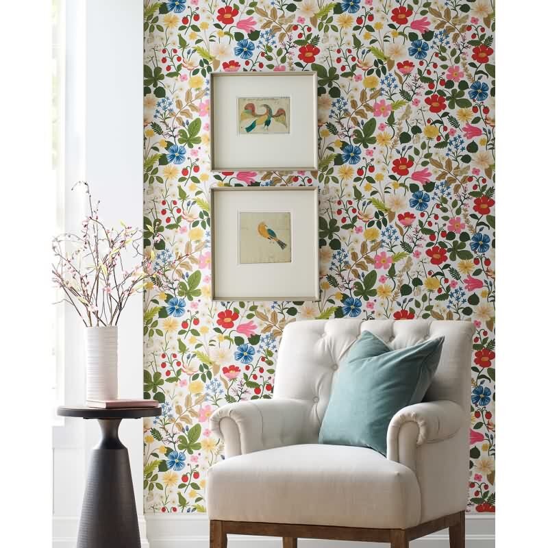 Papiertapete Bunt florales Eijffinger Rifle Paper Co. (KG-177394)