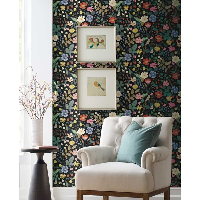 Papiertapete Bunt blütenreiche Eijffinger Rifle Paper Co. (KG-177395)