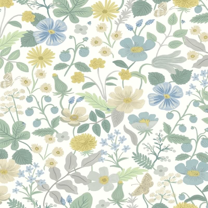 Papiertapete Bunt blumige Eijffinger Rifle Paper Co. (KG-177397)