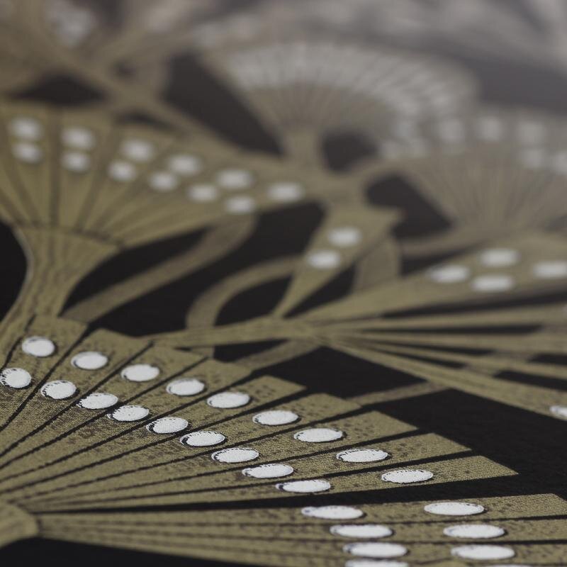 Tapete Schwarz, Anthrazit Eijffinger Vliestapete (1021119)