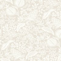 Vliestapete Beige, Creme blühende Eijffinger Rifle...