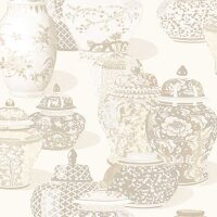 Vliestapete Beige, Creme botanische Eijffinger Magnifique...