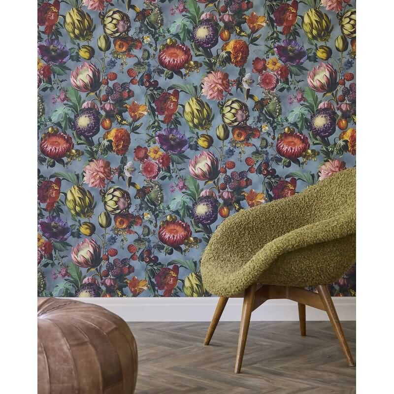 Vinyltapete Bunt blütenreiche Eijffinger Magnifique (KG-177425)