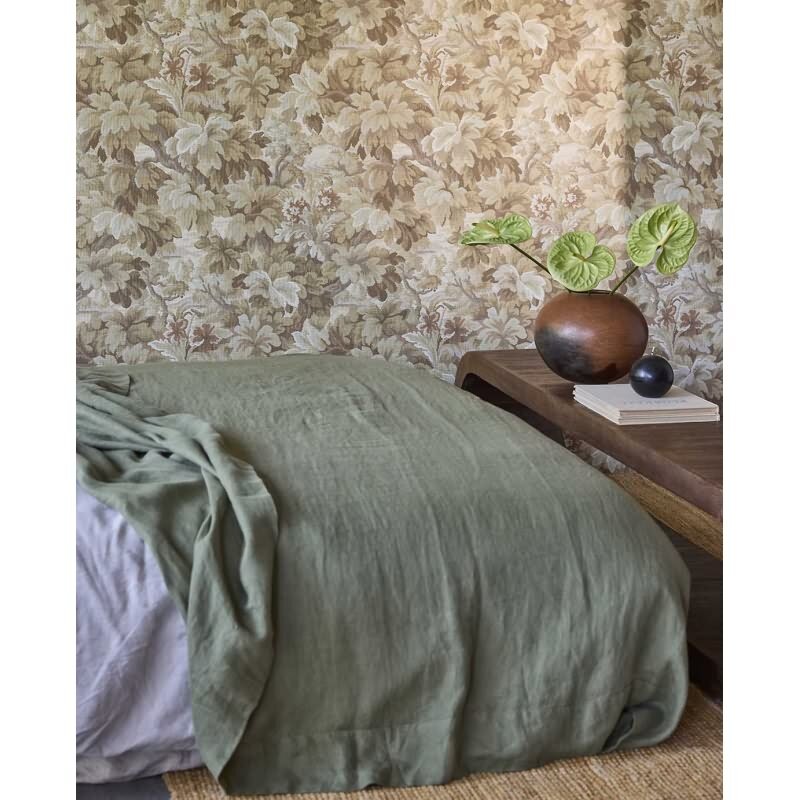 Vinyltapete Beige, Creme pflanzenreiche Eijffinger Magnifique (KG-177430)