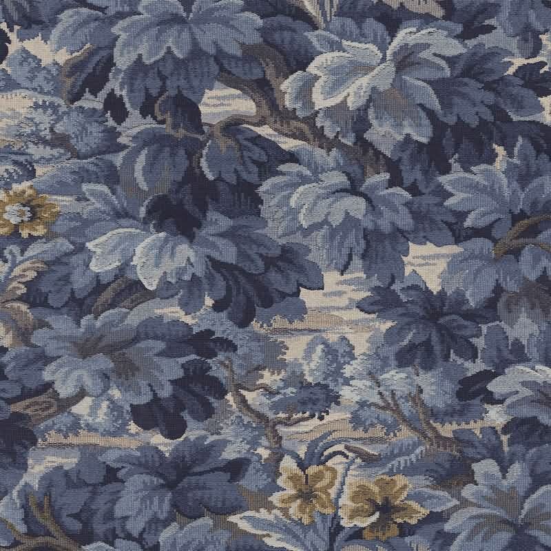 Vinyltapete Blau pflanzenreiche Eijffinger Magnifique (KG-177432)