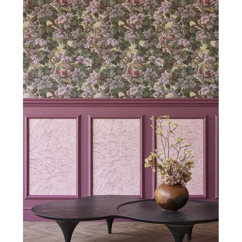 Vliestapete Rot, Bordeaux üppige Eijffinger Magnifique (KG-177448)