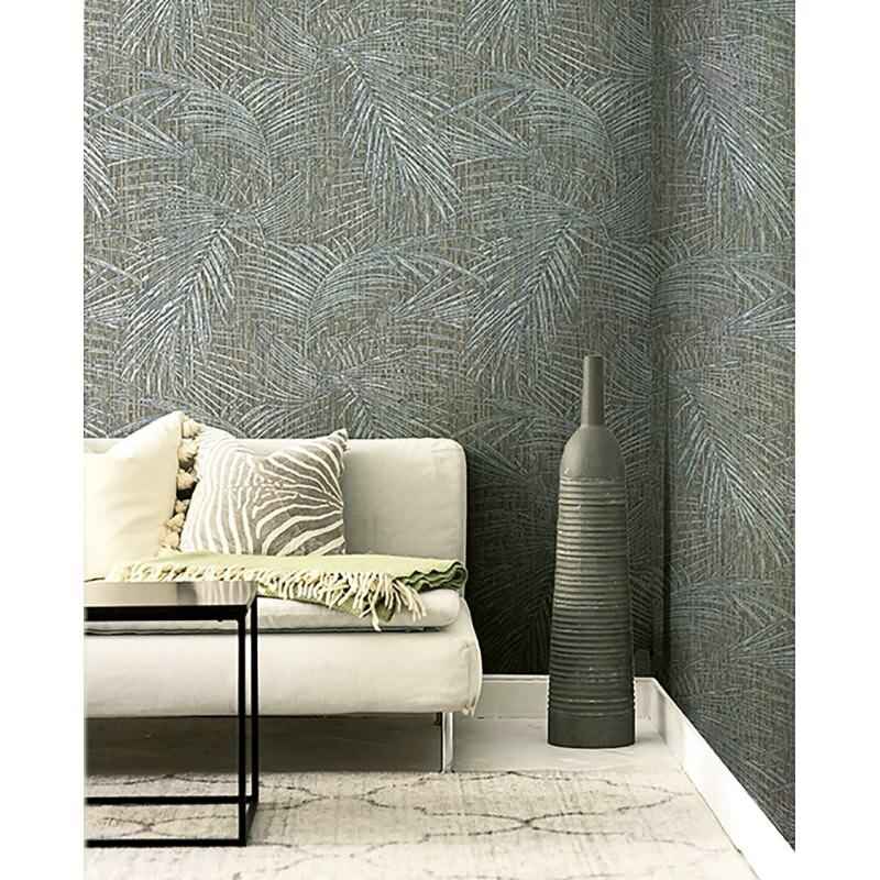 Vinyltapete Blau botanische Eijffinger Anam (KG-177465)