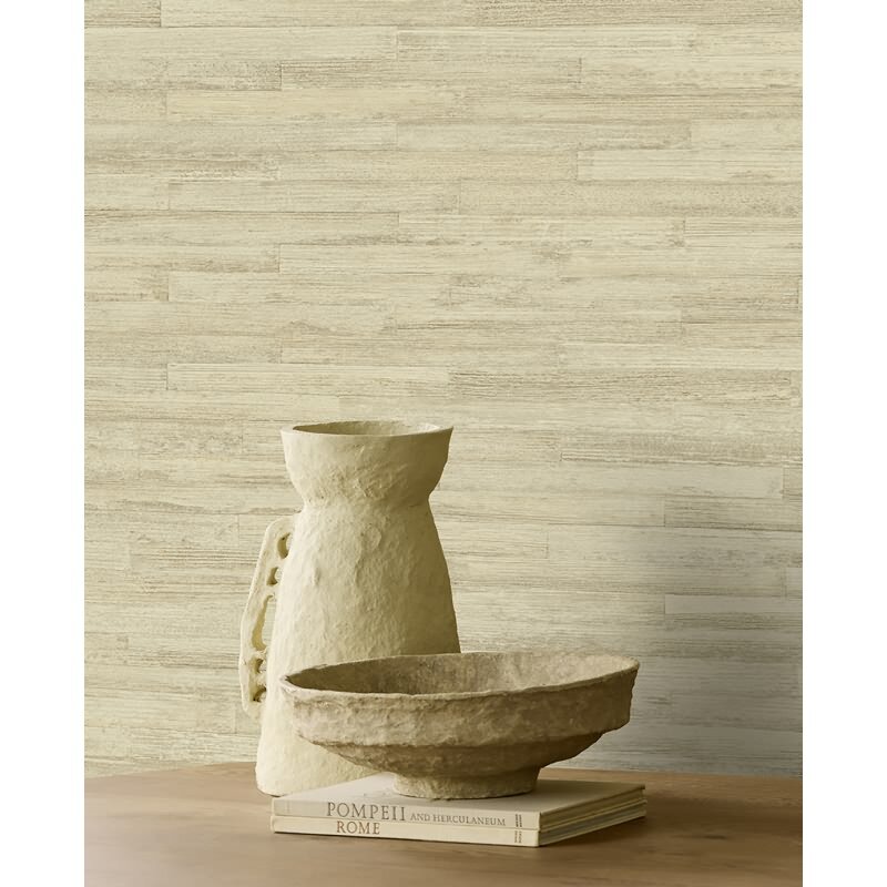 Vinyltapete Beige, Creme lineare Eijffinger Anam (KG-177467)