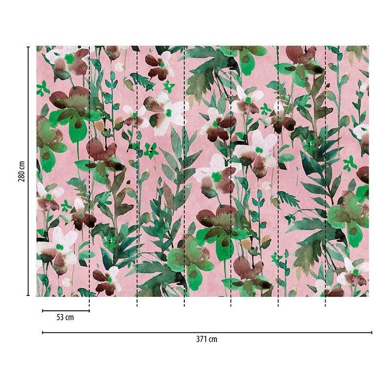 Digitaldruck-Tapete Flowers livingwalls (1039899)