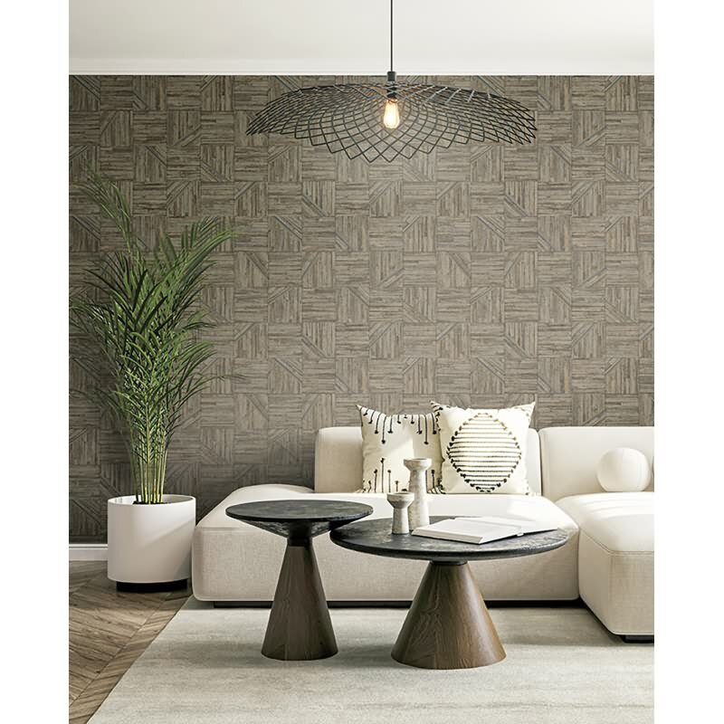 Vinyltapete Braun zeitgenössische Eijffinger Anam (KG-177482)