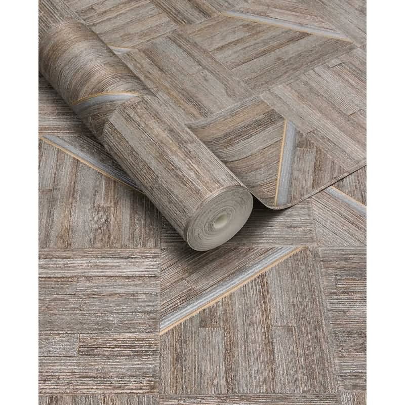 Vinyltapete Braun zeitgenössische Eijffinger Anam (KG-177482)