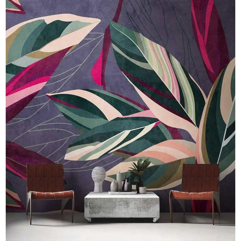 Digitaldruck-Tapete Flowers livingwalls (1039898)