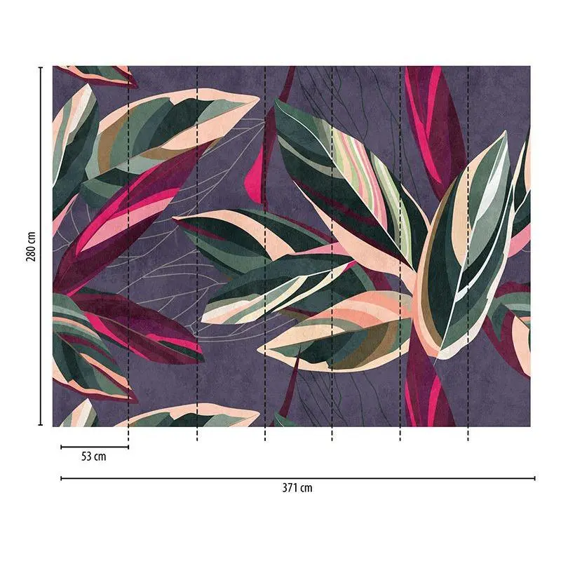 Digitaldruck-Tapete Flowers livingwalls (1039898)