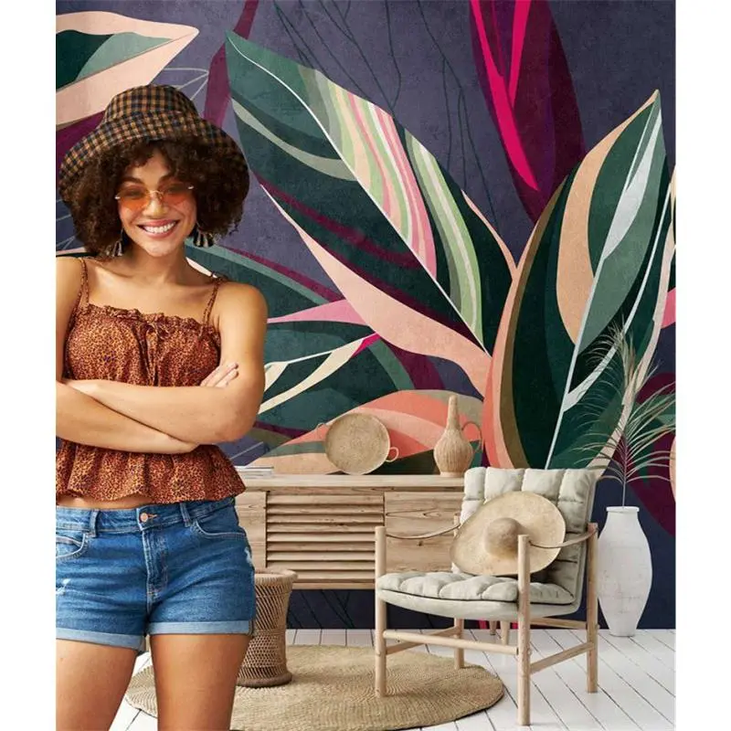 Digitaldruck-Tapete Flowers livingwalls (1039898)