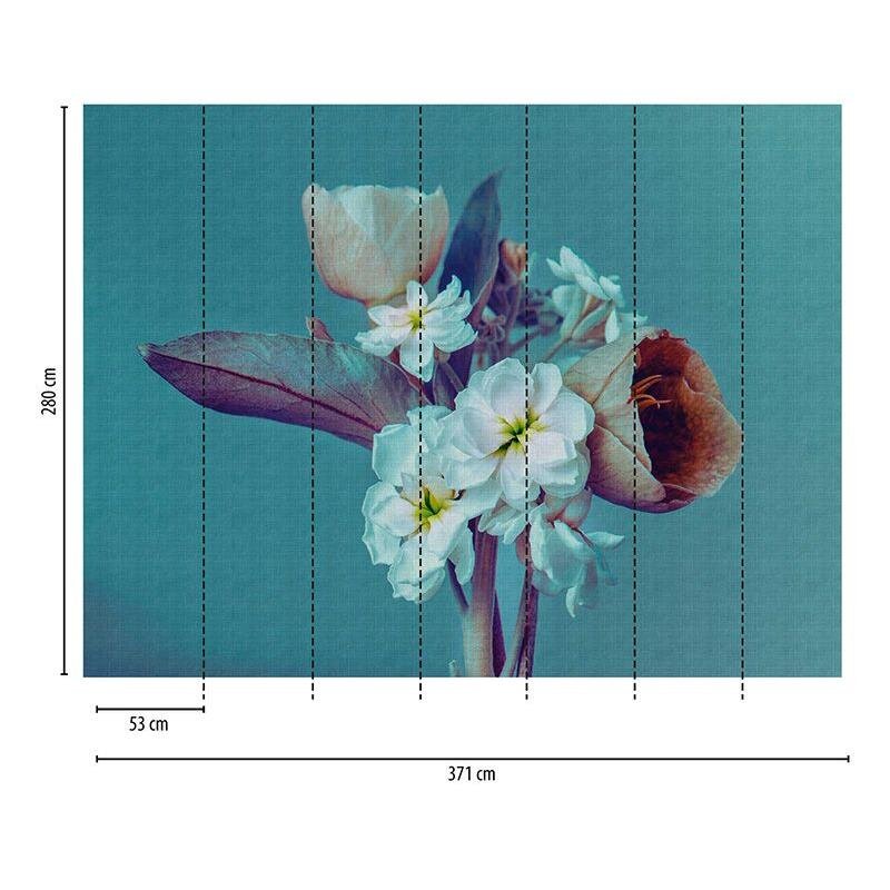 Digitaldruck-Tapete Flowers livingwalls (1039896)