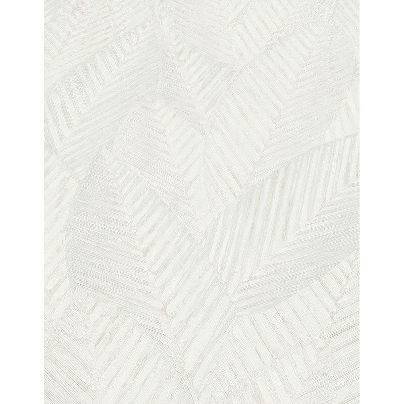 Vinyltapete Weiß botanische Leichtigkeit Erismann Martinique (KG-177693)