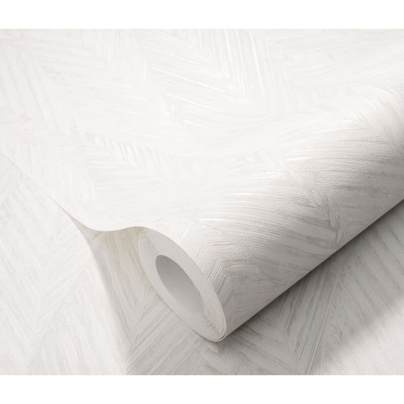 Vinyltapete Weiß botanische Leichtigkeit Erismann Martinique (KG-177693)