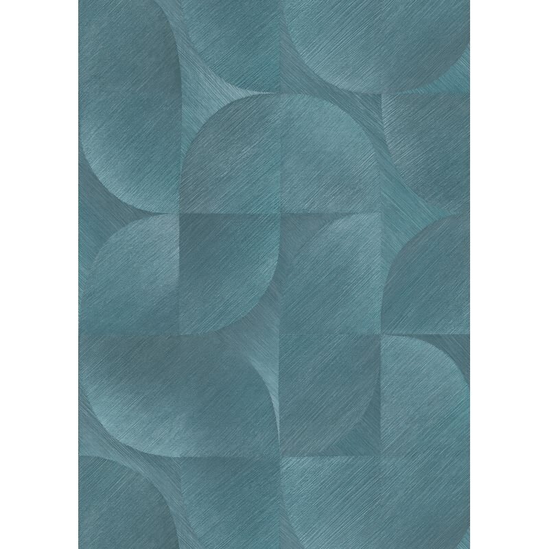 Vinyltapete Türkis mondäne Struktur Erismann Martinique (KG-177697)