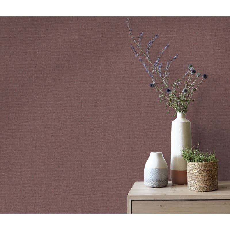 Vinyltapete Rot-Bordeaux edle Tiefe Erismann Martinique (KG-177706)