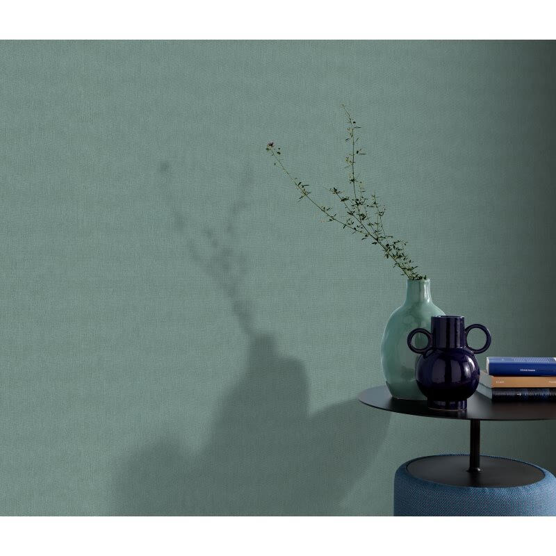 Vinyltapete Grün samtweiche Natur-Tiefe Erismann Martinique (KG-177711)