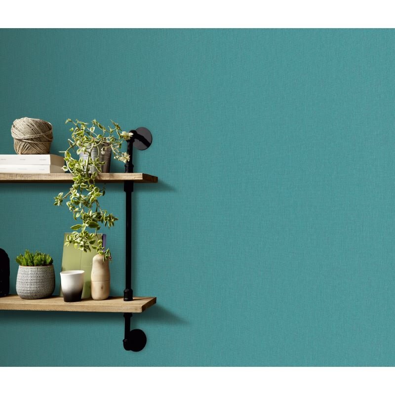 Vinyltapete Türkis lebhafte Frische Erismann Martinique (KG-177713)