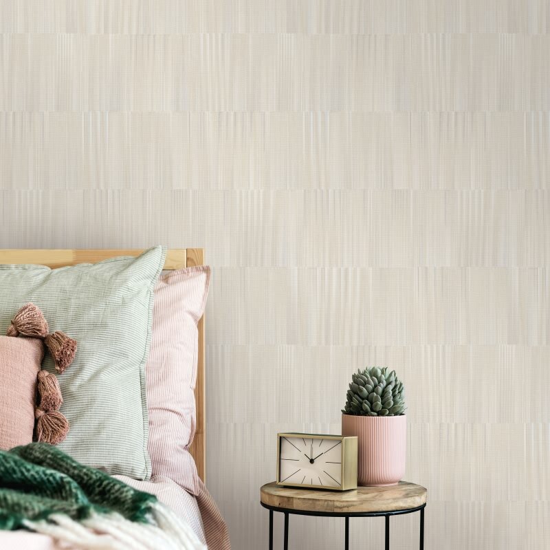 Vinyltapete Beige-Creme Holzstuktur warm Erismann Martinique (KG-177716)