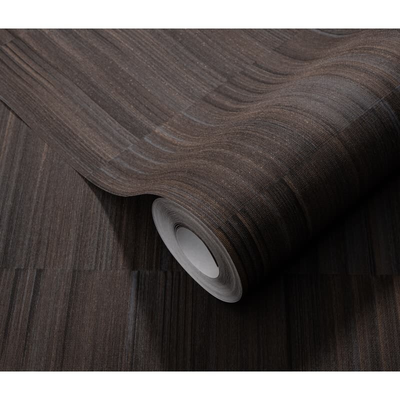 Vinyltapete Braun Holzoptik elegante Wärme Erismann Martinique (KG-177719)