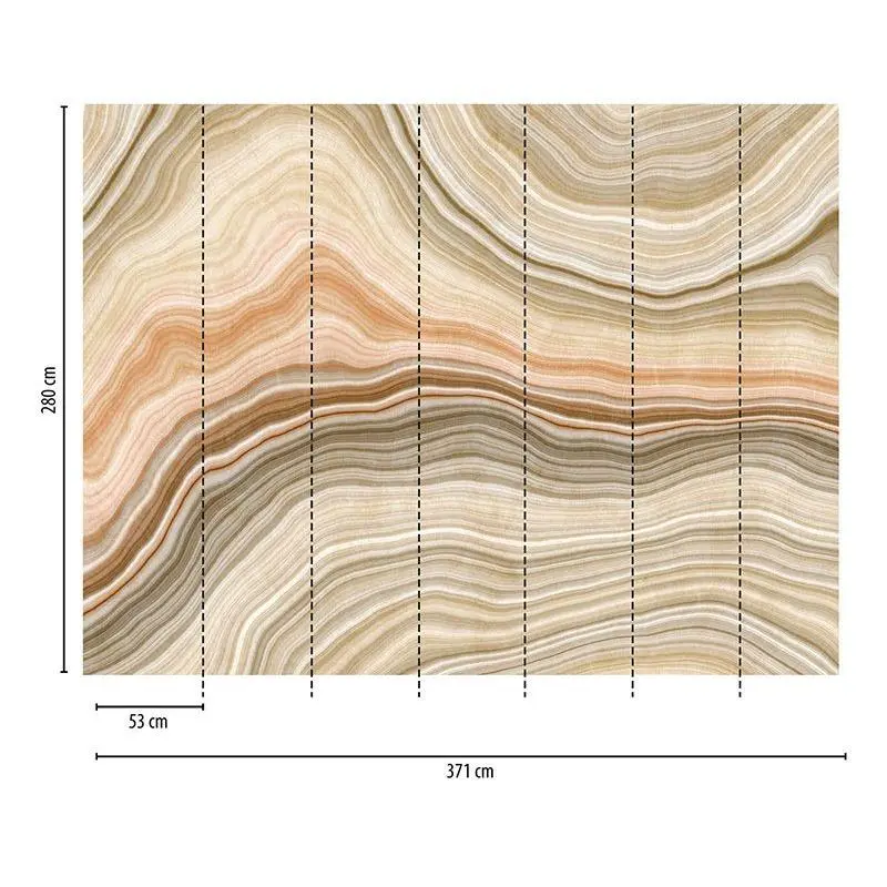Digitaldruck-Tapete Backgrounds & Structures livingwalls (1039858)