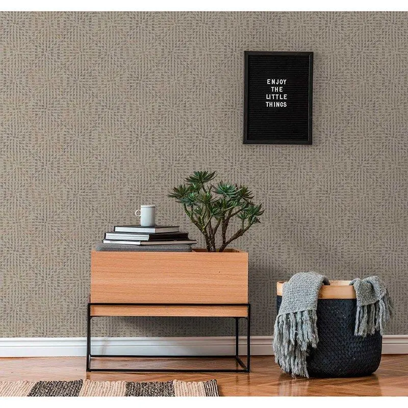 Tapete Beige, Creme, Grau, Silber AS-Creation Vliestapete (1039356)