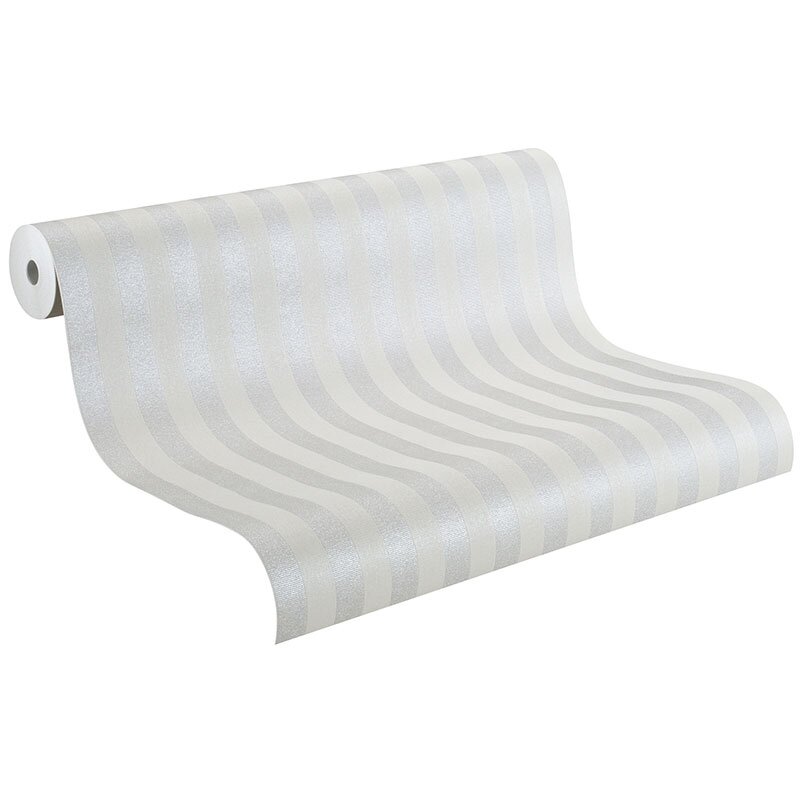 Tapete Beige, Creme, Grau, Silber Rasch Vliestapete (1039269)