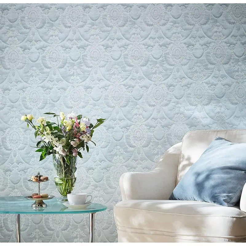 Tapete Blau, Grau, Silber Rasch Vliestapete (1039303)