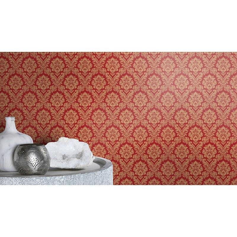 Tapete Beige, Creme, Rot Rasch Vliestapete (1039295)