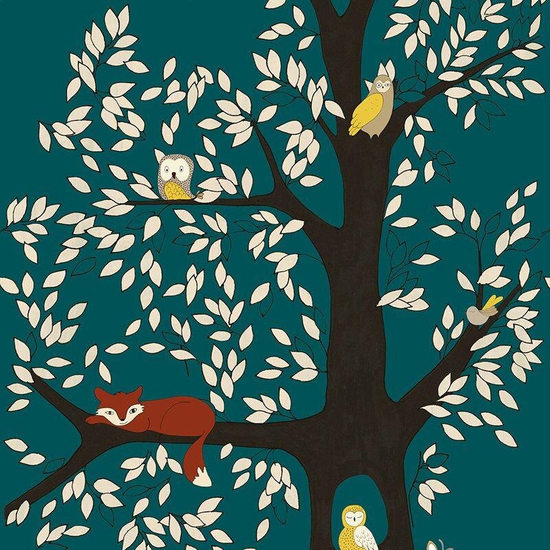 Digitaldruck-Tapete Blau Studio Onszelf (1039254)