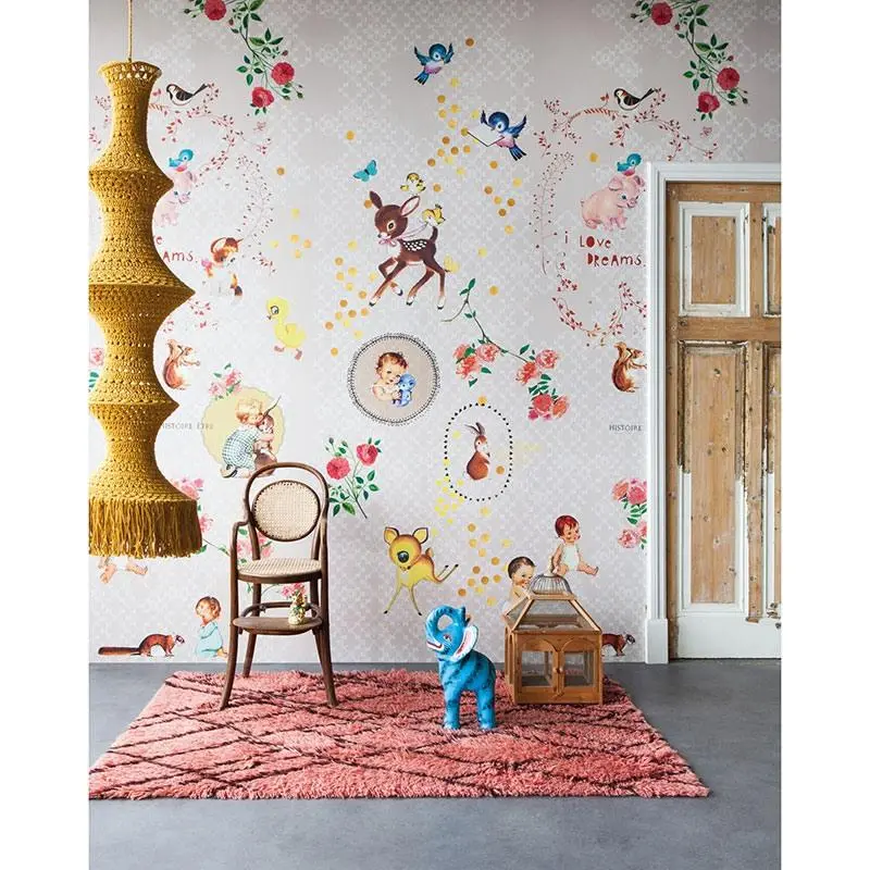 Digitaldruck-Tapete Rosa, Rose Studio Onszelf (1039247)