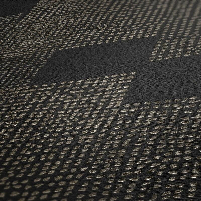 Tapete Gold, Kupfer, Schwarz, Anthrazit livingwalls Vliestapete (1039149)