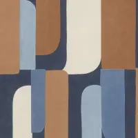 Tapete Beige, Creme, Blau, Braun Rasch Vliestapete (1044637)