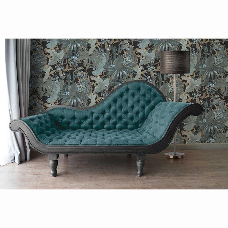 Tapete Blau, Braun, Grau, Silber livingwalls Vliestapete (1039133)