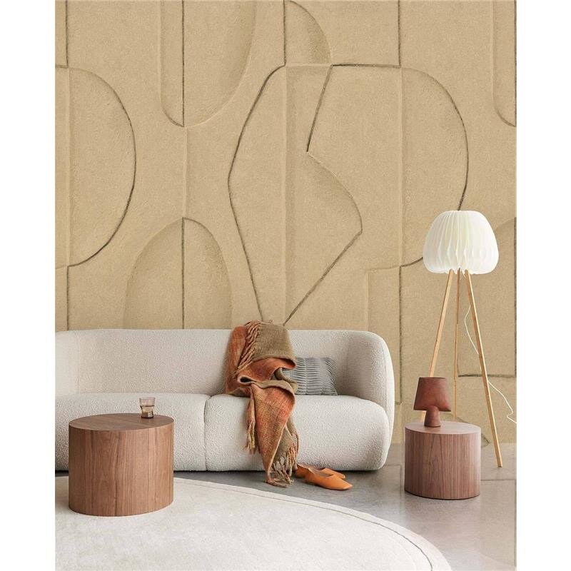 Digitaldruck-Tapete Beige, Creme Eijffinger (1039015)