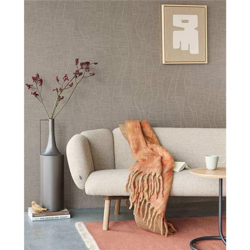 Tapete Grau, Silber Eijffinger Vliestapete (1038988)